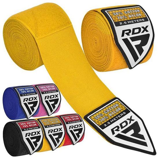 RDX Bandes Boxe Sous Gants, Élastiqué Protege Main Sparring Arts Martiaux Protecteur De Poing, Boxing Inner