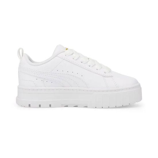 Basket Puma Mayze Lth PS blanc dore