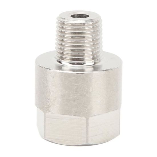 Adaptateur 1/8 NPT Mâle-Mâle En Aluminium Anodisé Or - PrecisionGeek, Usiné CNC, Sans Fuite