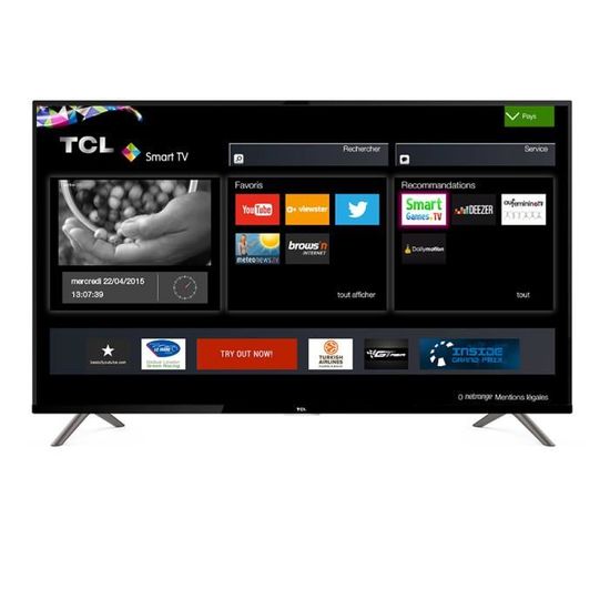 TCL U50S6906 Téléviseur LED Ultra HD 50
