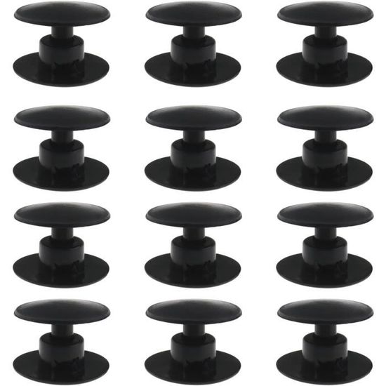 Lot De 20 Boutons à Rivets En Plastique (16 Mm) - Boucles Mâle/femelle Pour Réparation Et Décoration De Chaussures, Vêtements, Multicolore