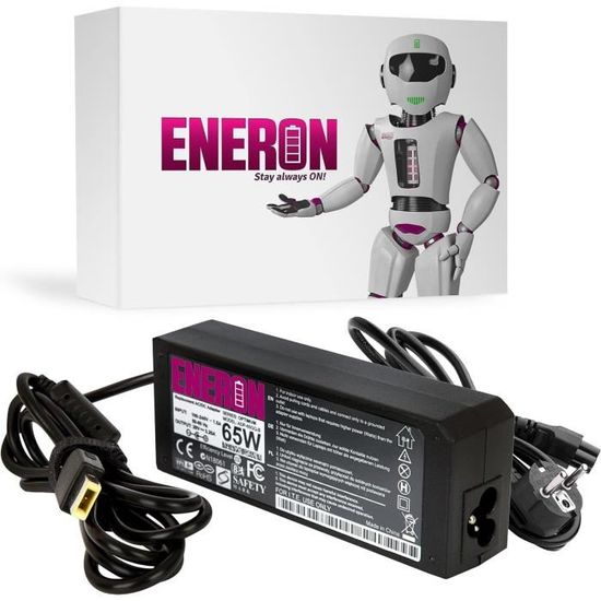 Chargeur Secteur 65W USB-C TAIFU - Compatible Asus Zenbook, Chromebook, HP ZBook, System76 Lemur Pro, Etc. - 9
