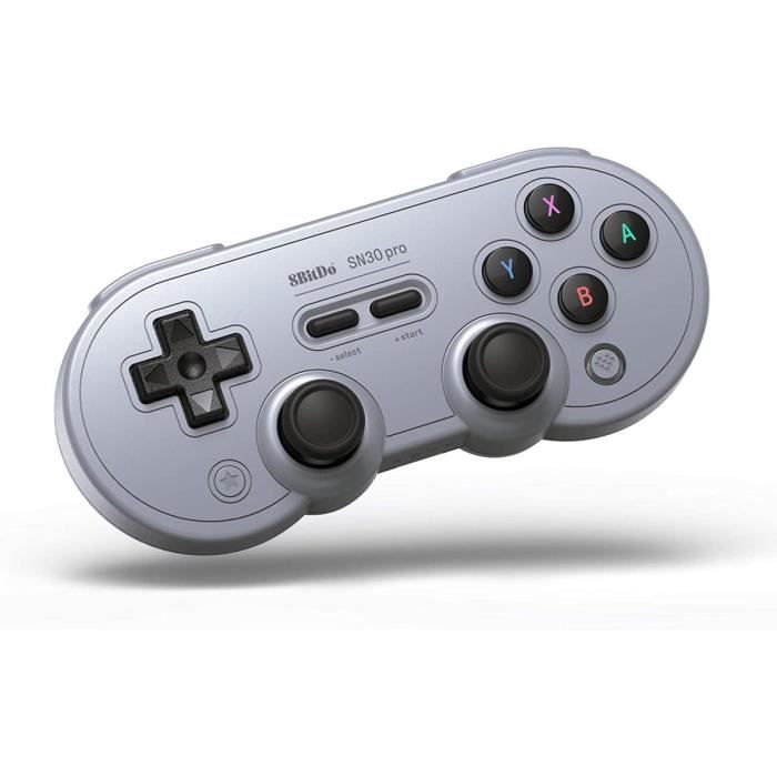 Manette Gamepad bluetooth crème 8Bitdo SN30 Pro G pour Switch