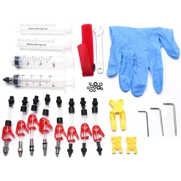 Vélo Hydraulique Disque Frein Purge Huile Change Outil Kit Regulateur De Freinage