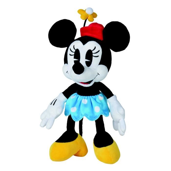 PELUCHE MINNIE RETRO BLEUE