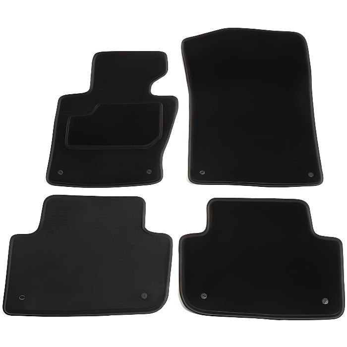 Tapis BMW X3 E83 2004-2010 - set de 4 (2 avant et 2 arrière)