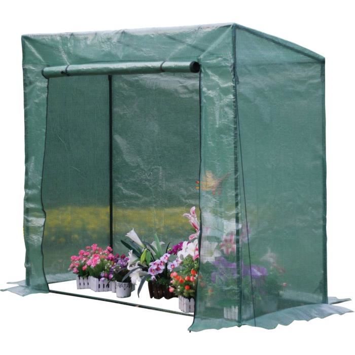 SERRE TOMATE PETUNIA- 1.6M² - 2 X 0.77 X 1.69 M