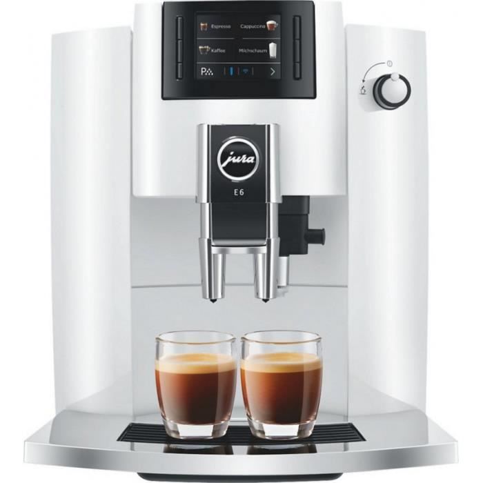 Jura Expresso Broyeur E6 Piano White EB