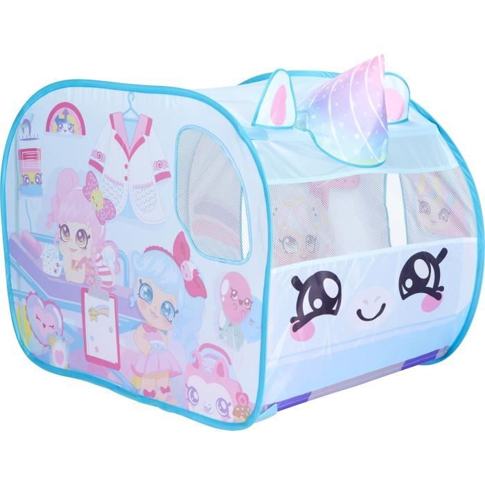 KINDI KIDS -Tente de jeu pop-up ambulance licorne