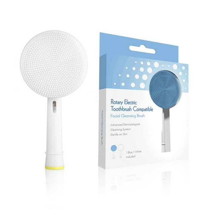 2 PCS Tête de remplacement de nettoyage de brosse à dents électrique