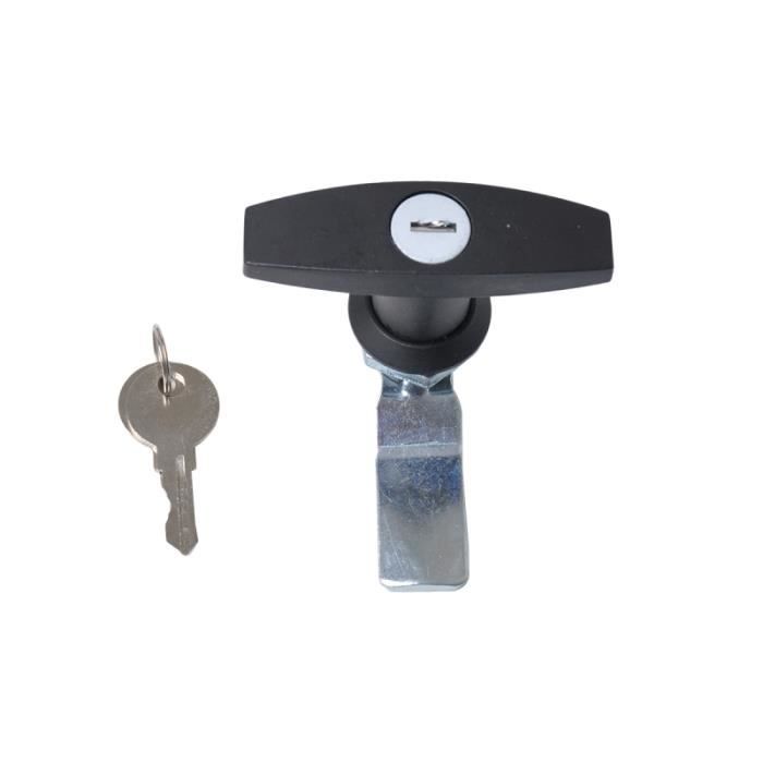 Serrure à poignée en forme de T antivol avec clés pour armoire de distribution électrique Boîte à BRACELET DE MONTRE VENDU SEUL