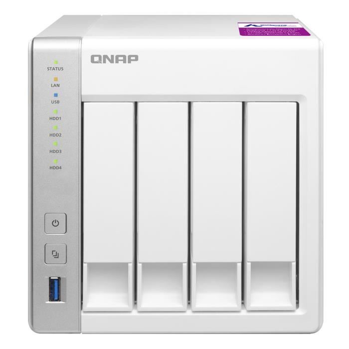 QNAP Système de stockage SAN/NAS Turbo NAS TS-431P2 - 4 x Total de compartiments - 512 Mo Flash Memory Capacity - Annapurna Labs