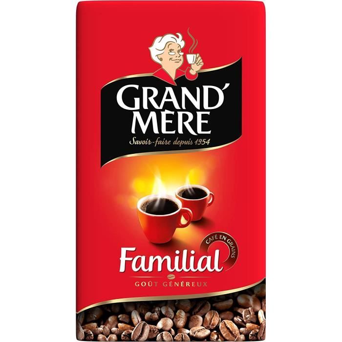 Grand Mère Café Grains Familial 1Kg4