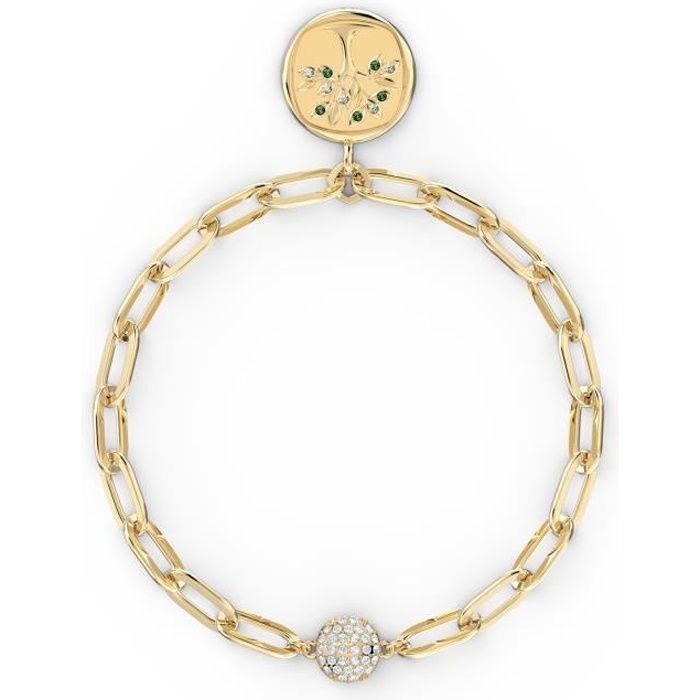 Bracelet femme - SWAROVSKI - Bracelet Swarovski The Elements Tree M - Couleur de la matière:Jaune