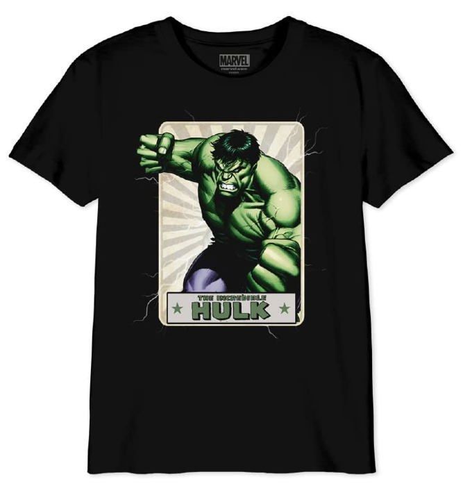T-Shirt Garçon Marvel Super-Héros - 100% Coton Officiel