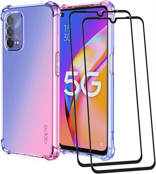 Coque Souple Silicone Pour Oppo A74 5G / A54 5G - Marque Kwmobile - Protection Anti-chocs