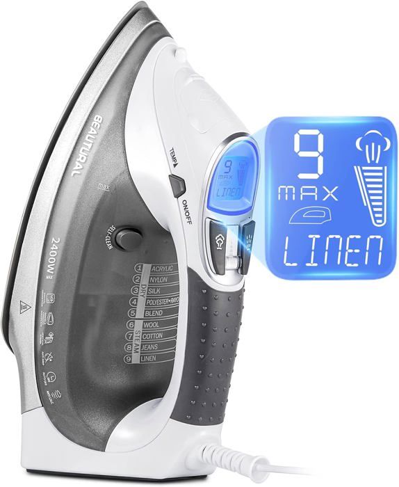 Presse à Repasser à Vapeur Ultra XL - 90x31cm; 2,200w (+ Une Housse et une Bande en Mousse Extra PVC 45,00 et Autres Accessoires) - Electroménager