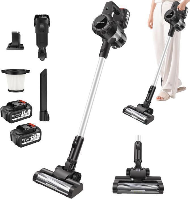 Aspirateur Balai Sans Fil 30000Pa/300W - Multifonctions 6 en 1