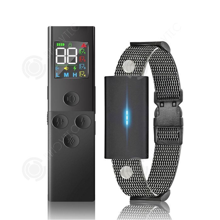 Comparer les prix de INN Collier de Dressage pour Chien 3 Modes Son/Vibration/Choc Statique Résistant à l'eau IPX7 Portée 350 Mètres pour Gros et Petit