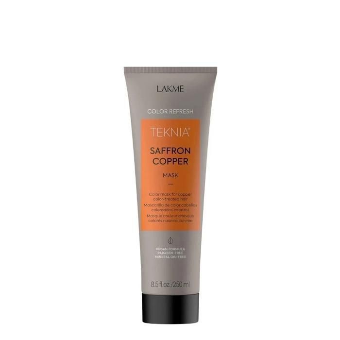 Lakme Teknia Saffron Copper Masque Pour Cheveux Colorés Nuance Cuivrée 250ml