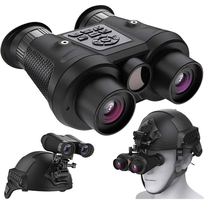 Jumelles Vision Nocturne,4" TFT LCD Écran Puissante Jumelles Infrarouge
