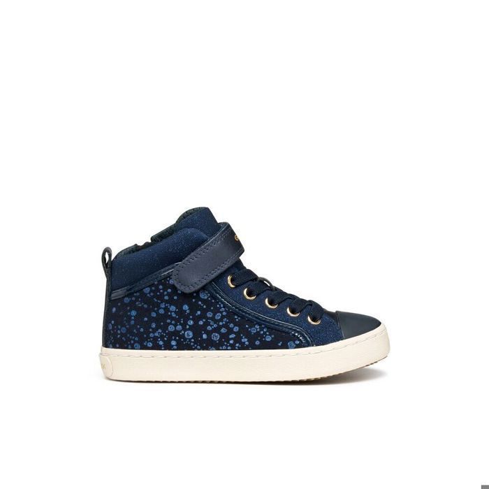 Geox Geox Kalispera - Baskets bébé fille bleu confort ventilé et facile à enfiler