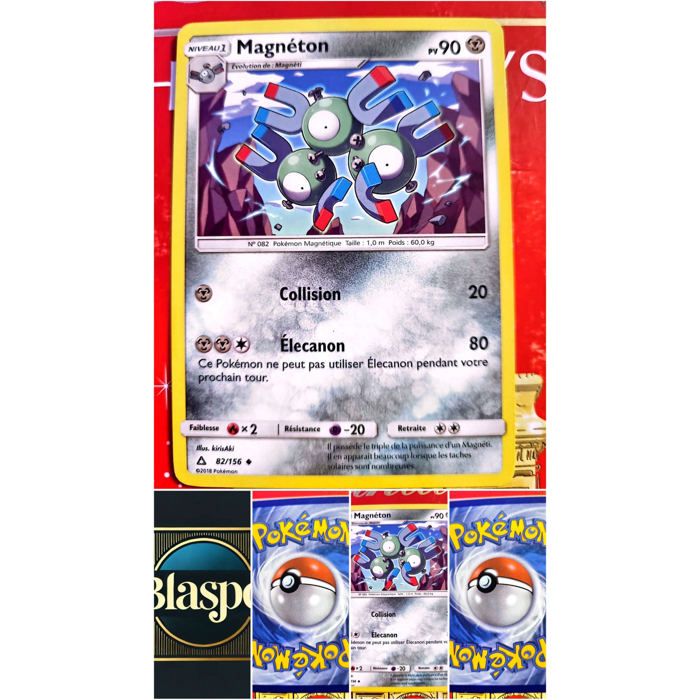 Carte Pokémon Magnéton 82/156 – XY – Carte Officielle Française
