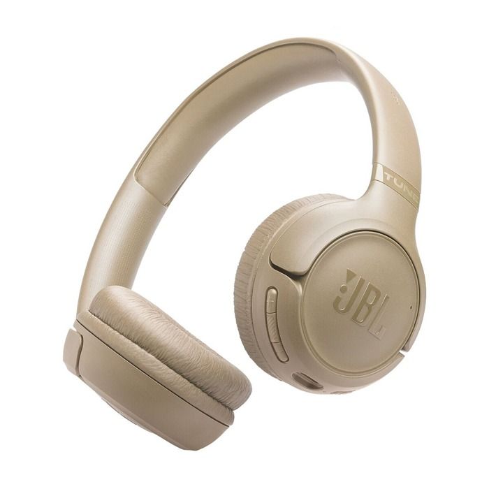 Casque audio Jbl Tune 535BT Beige supra-auriculaire Bluetooth sans fil et son JBL Pure Bass