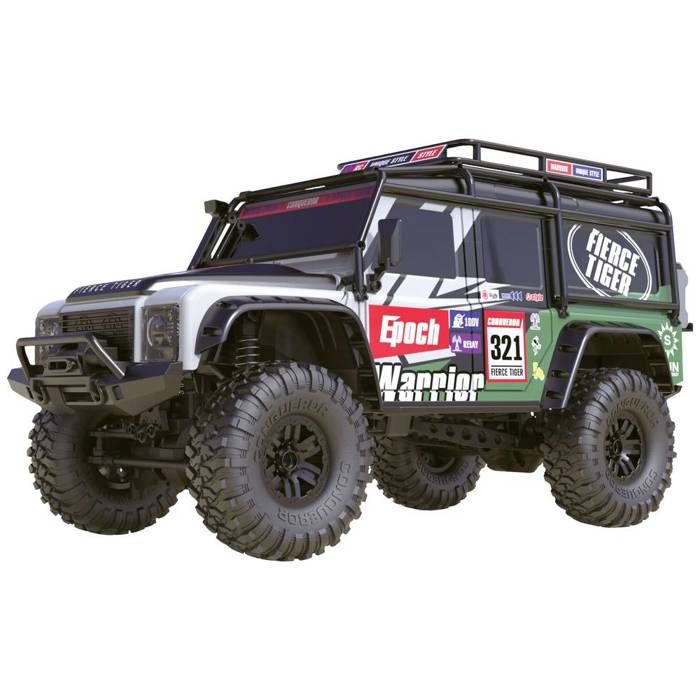 Amewi Dirt Climbing Fierce Tiger brushed 1:10 Auto RC électrique Crawler 4 roues motrices (4WD) prêt à fonctionner (RtR