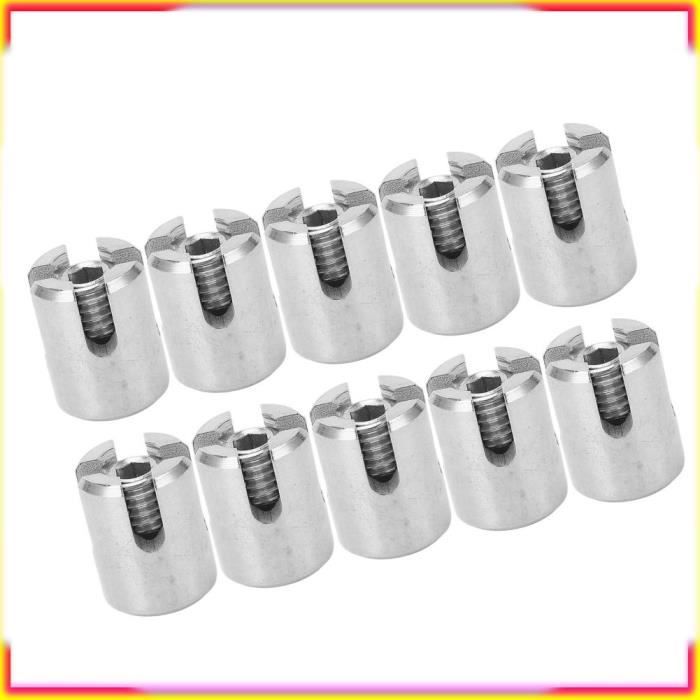Lot De 2 Serre-Câbles M10 En Acier Inoxydable 304 - Fixation Solide Pour Câbles Et Cordes