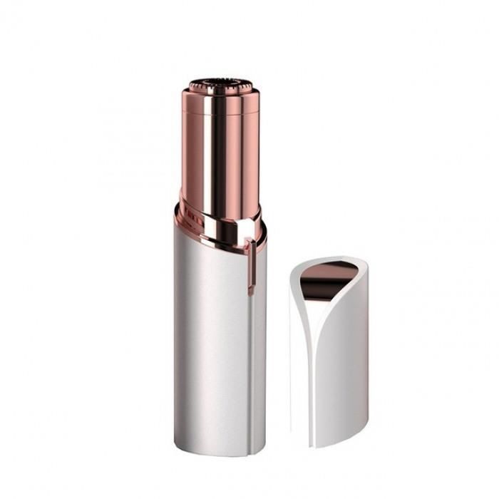 Version white - Épilateur Cire Cheveux Remover Rasoir Femmes Corps Visage Électrique Épilation Indolore Rouge À Lèvres Rasage