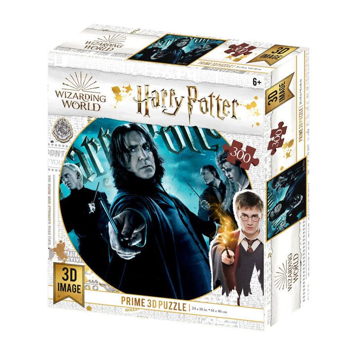 Puzzle 3D Harry Potter Slytherin Prime 300pcs - Licence Harry Potter - Couleur Noir