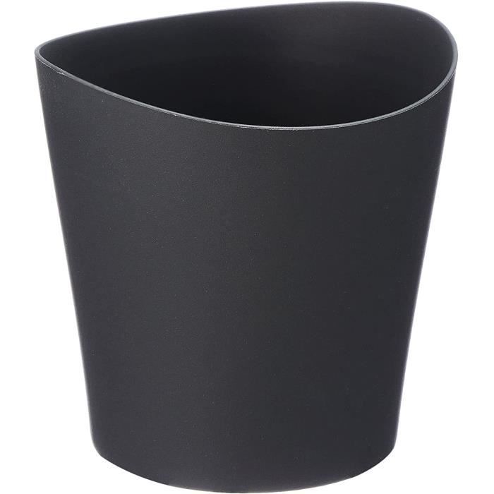 Porta Vaso In Ceramica Decoro Geometrico Per Orchidea Diametro 13 Alto 13 Cm Rosso
