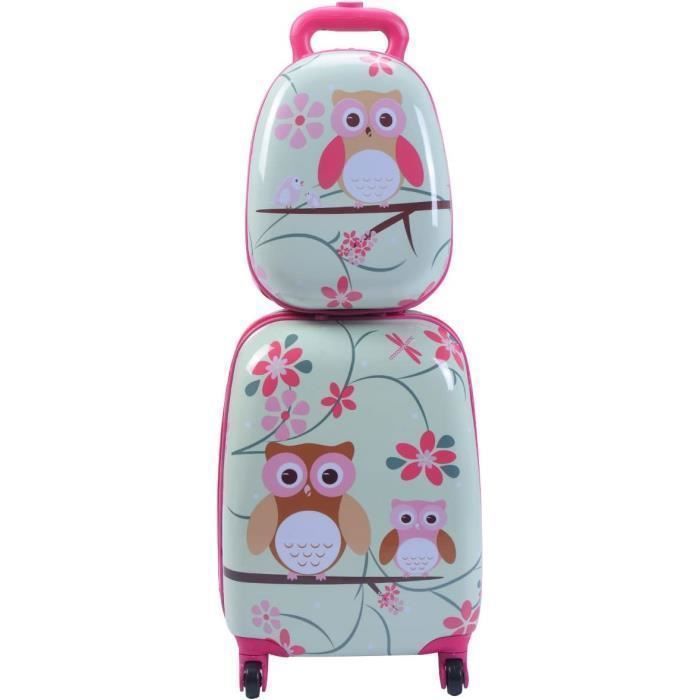 Valise top roulette fille