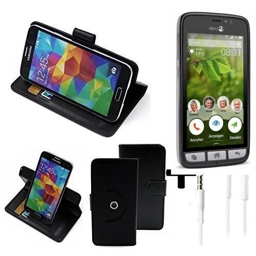 Housse 360° En Liège Pour Doro 8035 – Coque Protectrice Flip Avec Fermeture Magnétique