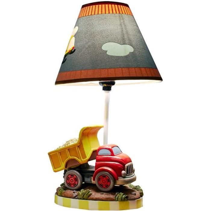 Lampe A Poser Chevet Bureau Pour Chambre Enfant Ou Bebe Garcon