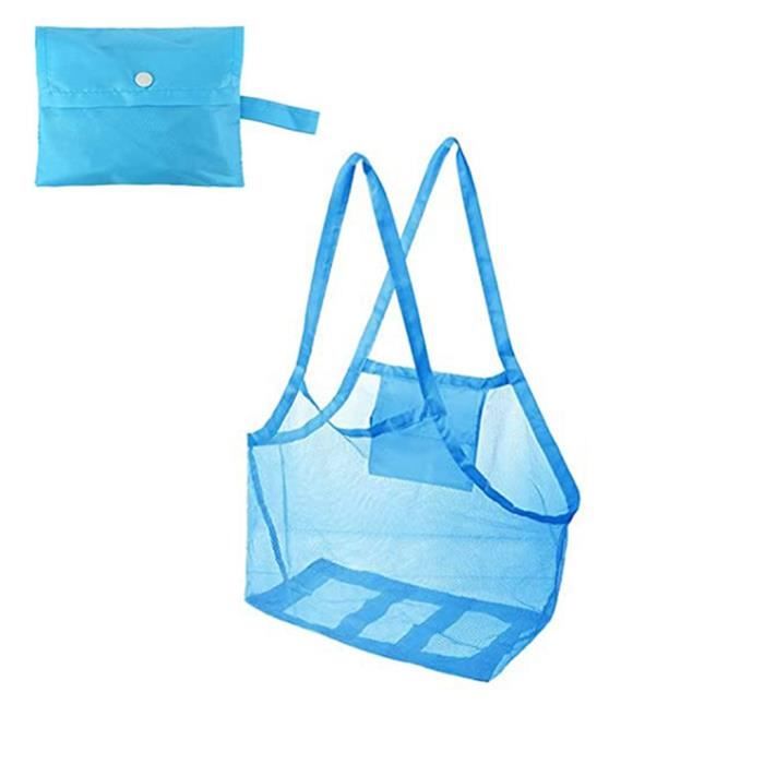 Bleu ciel Grand--Sac En Filet Portable Pour Enfants, Sacs De Rangement Pour  Jouets D'enfants, Grand Sac De Pl