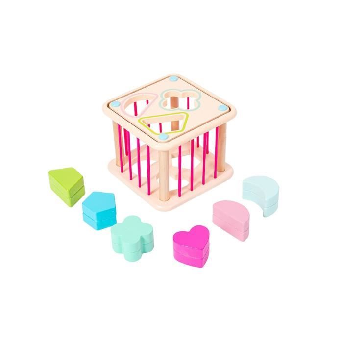 Clementoni Mon Premier Jardin – Jouet D’Éveil Formes Et Couleurs – 10 Mois Et Plus – Coordination Œil-Main