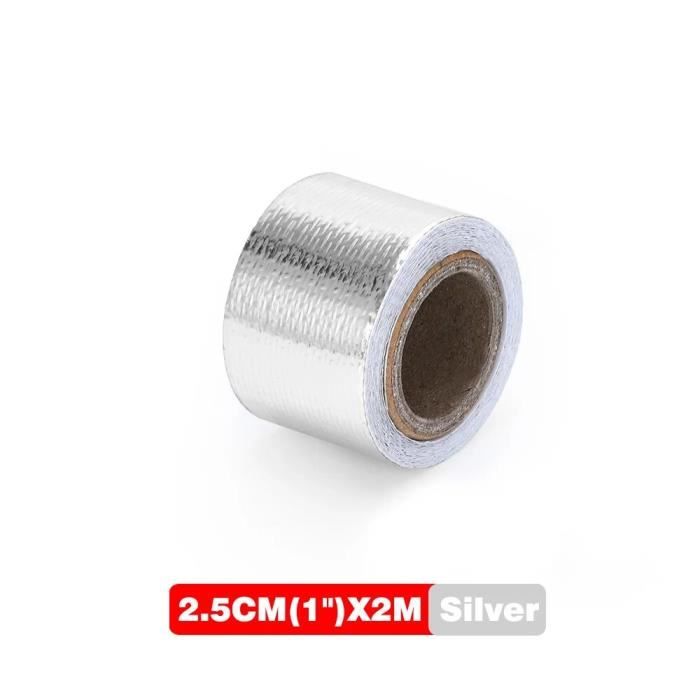 Isolation Thermique Aluminium Pour échappement – Feuille 50x50 Cm, 0,5 Mm – Protection Moteur Légère Et Adaptable
