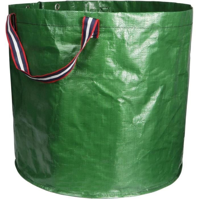 3 Paquets Sacs de Déchets de Jardin Réutilisables Sacs de Feuilles de Jardin avec Gants de