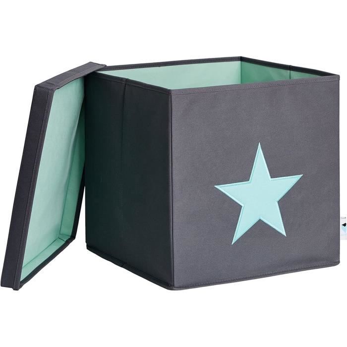 Cajas Almacenaje Tela LOVE IT STORE IT Caja De Almacenaje Con Tapa