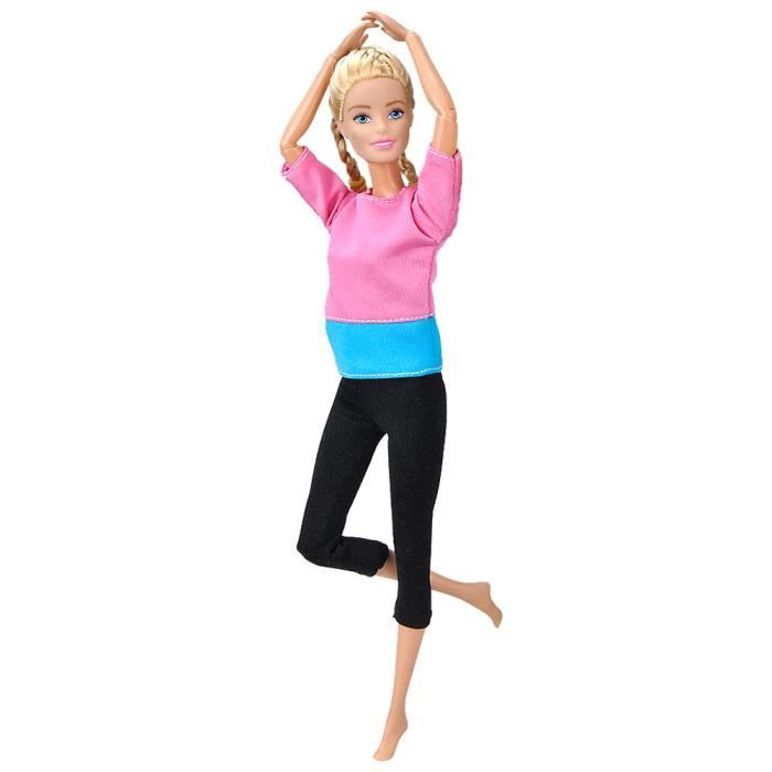 barbie fait de la gym