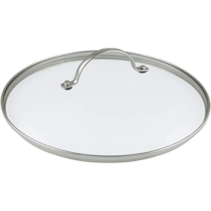Couvercle En Verre Lifestyle 30 Cm - Poignée Rabattable, Valve Vapeur, Compatible Avec Toutes Les Poêles Et Casseroles Lifestyle - 10