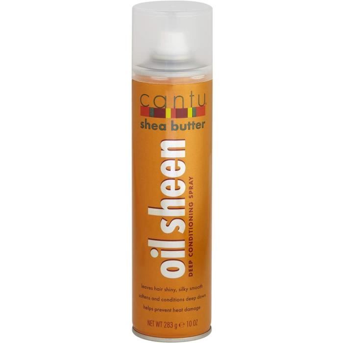 Après-shampooings Cantu Oïl Sheen Spray Brillance Beurre de Karité 270 g 21037