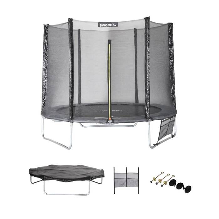 sweeek - Trampoline 250cm avec pack daccessoires GALAXIE