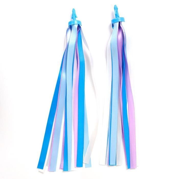 2 Paires De Beaux Rubans De Guidon De Vélo Décoratifs Enfants