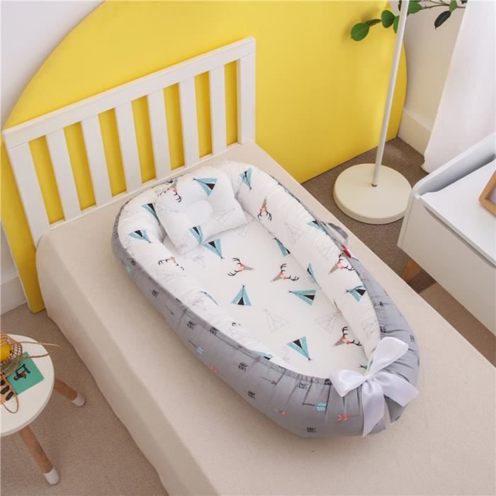 Reducteur De Lit Bebe 90x50cm Nouveau Ne 100 Coton Baby Nest Reindeer Gray Cdiscount Puericulture Eveil Bebe Reducteur De Lit Bebe 90x50cm Nouveau Ne 100 Coton Baby Nest Reindeer Gray Cdiscount Puericulture Eveil Bebe