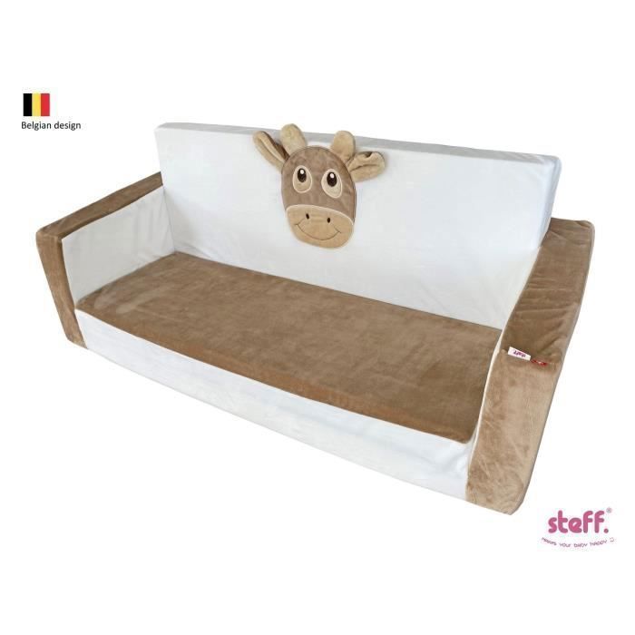 Stefano fashion - Swissy - Vache - fauteuil dépliable - pour 2 enfants - 1 à 3 ans