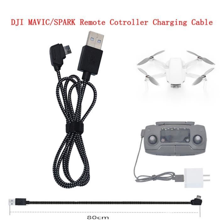 Nylon Câble De Données USB Pour DJI Mavic Air Pro émetteur Connecte Téléphone & Tablette FPV