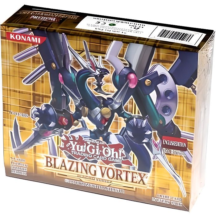 INEDIT LOT 6 BOOSTERS YU GI OH BLAZING VORTEX 6 PAQUETS CARTES YUGIOH